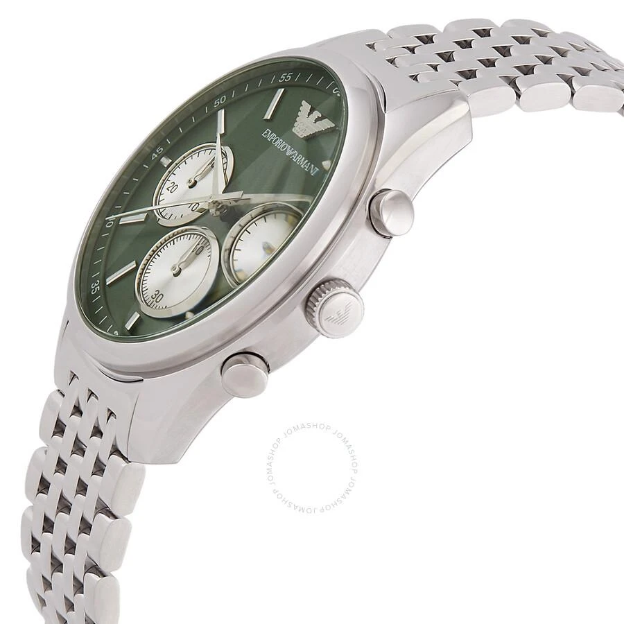 Emporio Armani Chronograph Quartz Diamond Green Dial Men's Watch AR11581 2