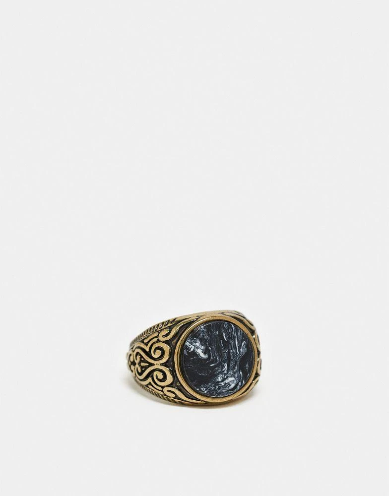 Classics 77 Classics 77 el  dorado signet ring in gold 1