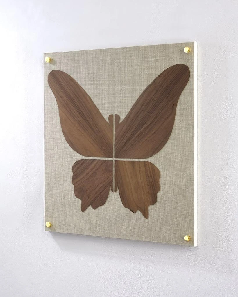 Tommy Mitchell Walnut Butterfly Artwork 3