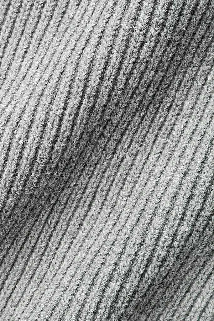 Alo Domain Rib Knit Sweatpant - Athletic Heather Grey 6