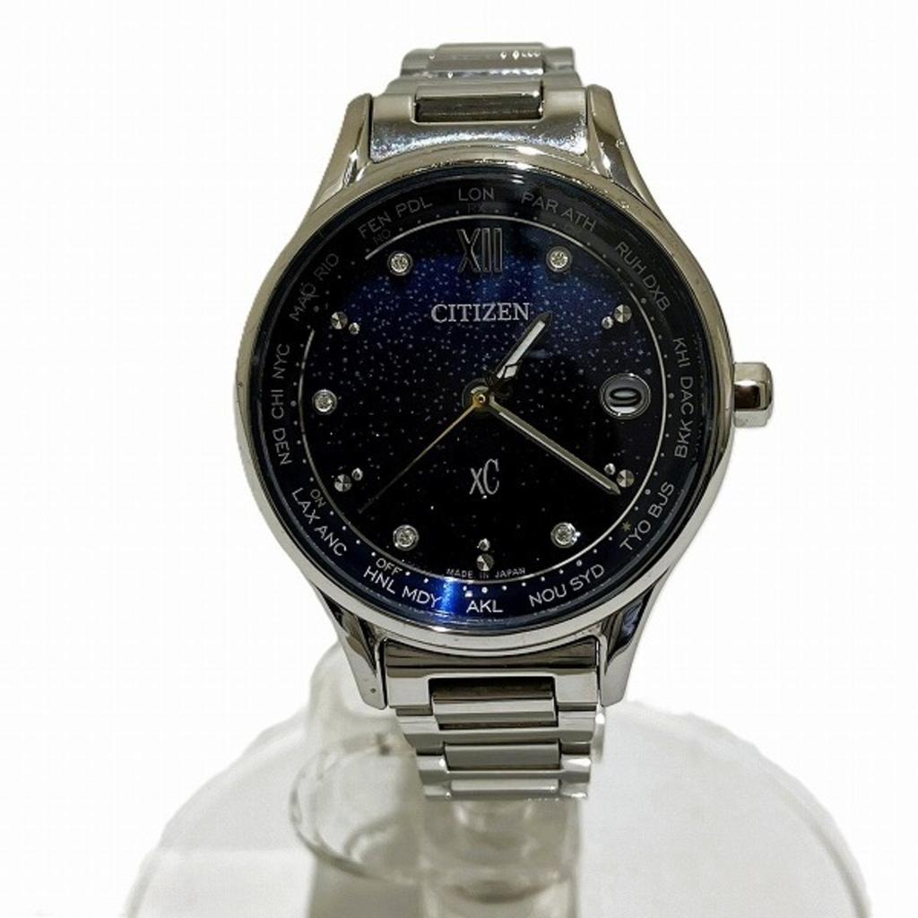 Citizen Xc Stainless Steel Wristwatch (Pre-Owned)