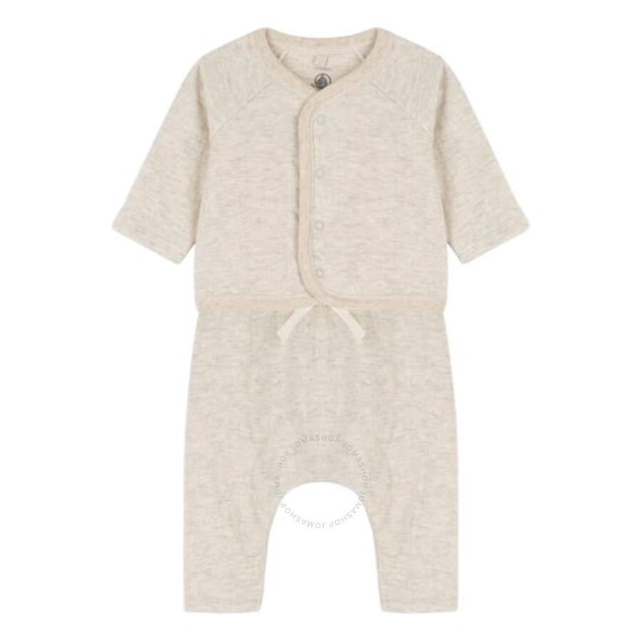 PETIT BATEAU Montelimar Chine Quilted Cotton Baby 2-Piece Set