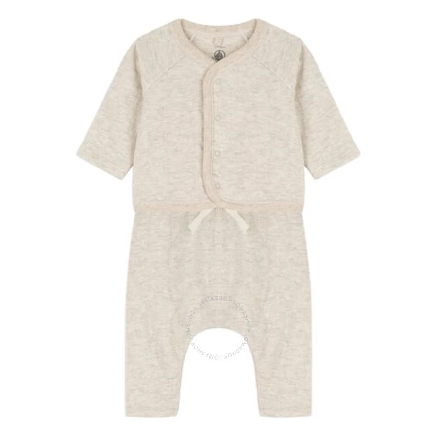 PETIT BATEAU Montelimar Chine Quilted Cotton Baby 2-Piece Set 1