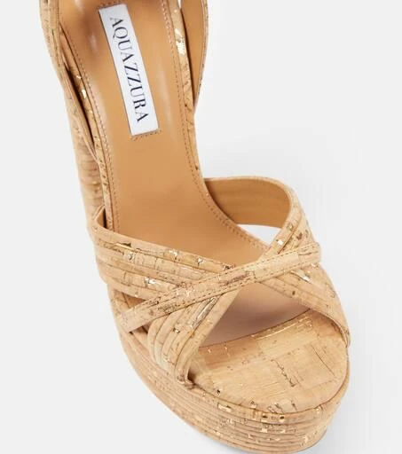 Aquazzura Sundance 140 platform sandals 6