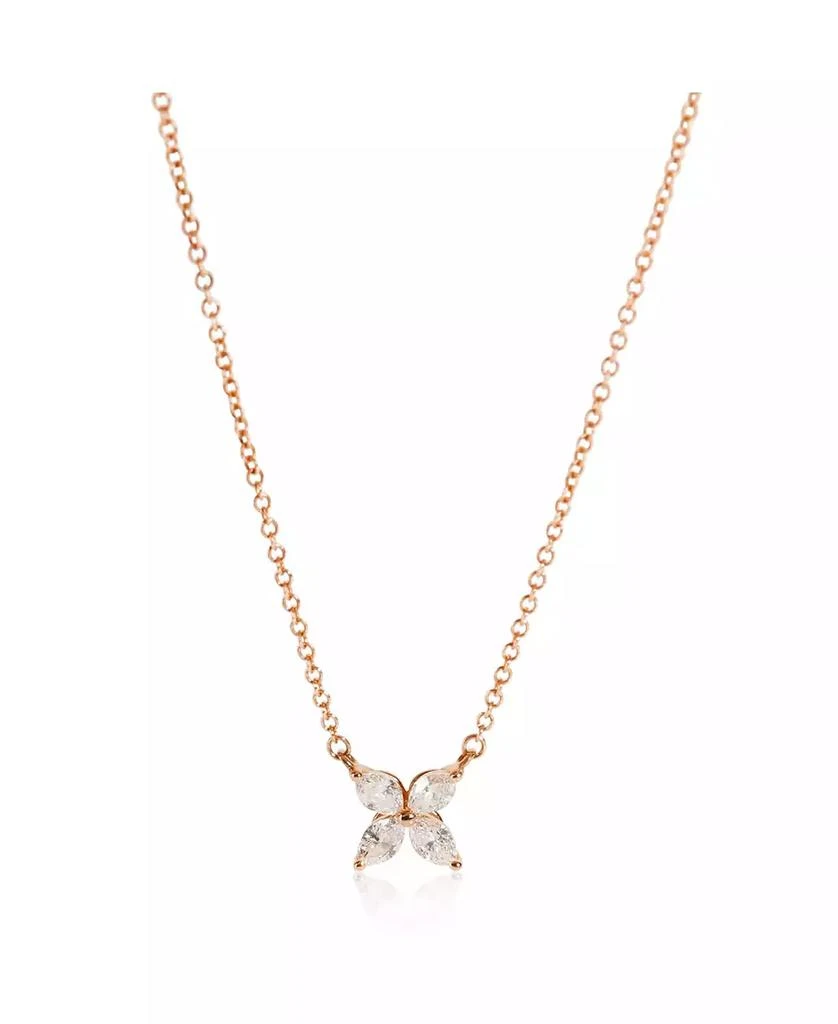 Pre-Owned Tiffany 
Co Diamond Small Model Victoria Pendant