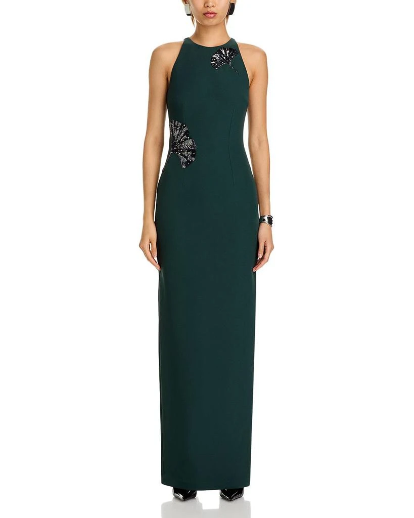 Safiyaa Saysha Embellished Sleeveless Gown 6
