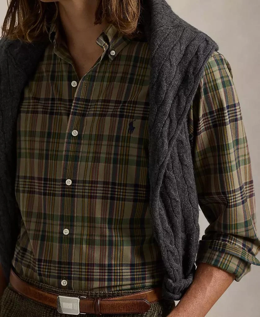 Ralph Lauren Men
s Classic-Fit Plaid Performance Shirt 3