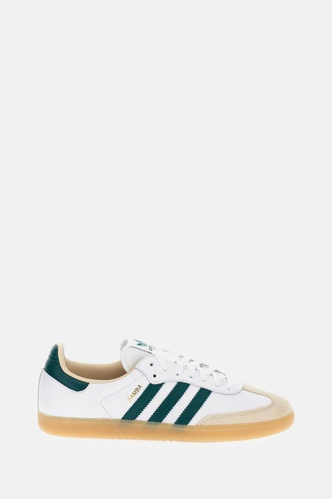 adidas gazelle silver green womens adidas Originals SAMBA OG cream white/mystery brown/gum 4 [KJ8901 FW25 main image 0