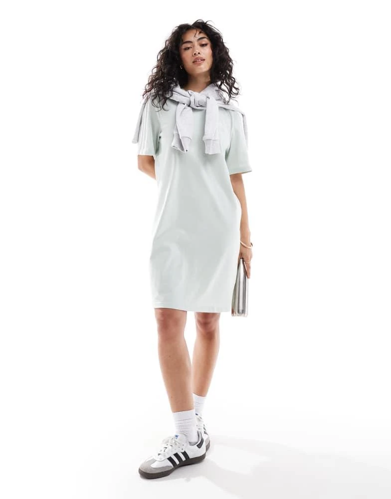 green emerald velvet dress adidas Run Icon 3-Stripes Women's Dress – RUNNERS SPORTS main image 1