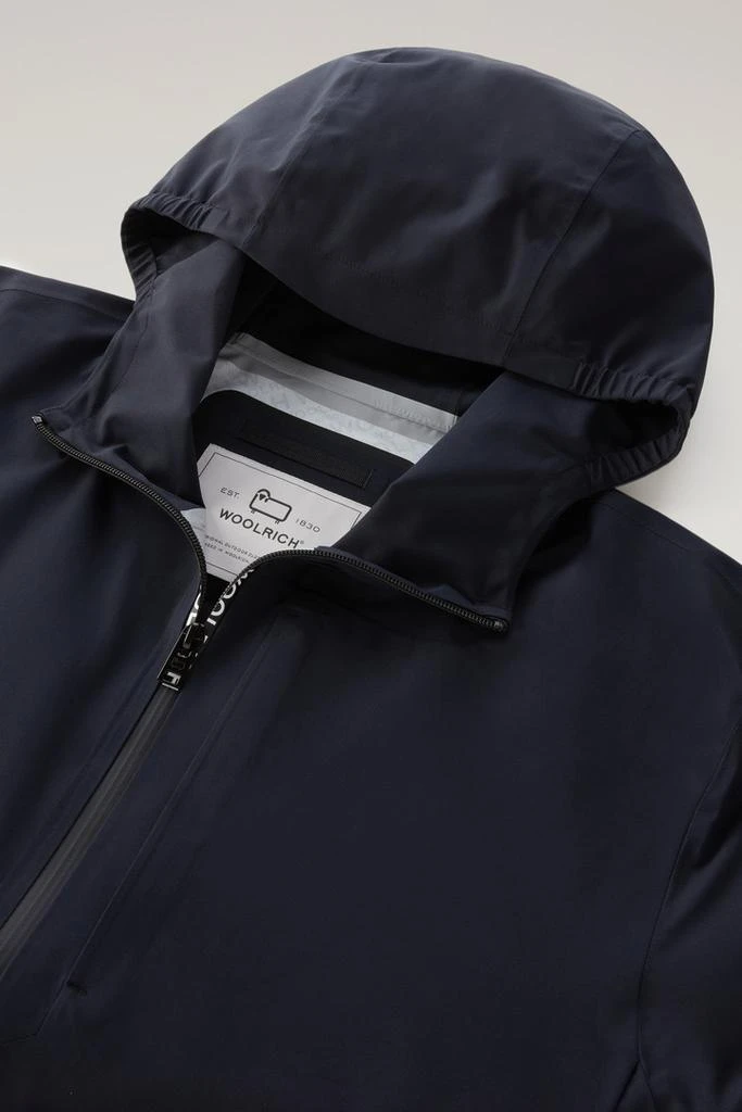 Woolrich Waterproof Pacific Hooded Jacket - Men - Blue 2