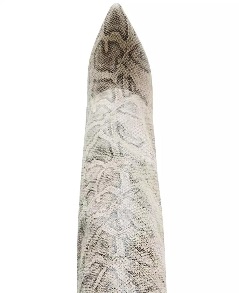 Madden Girl Evander Fold-Over Cuffed Knee High Wedge Dress Boots 4