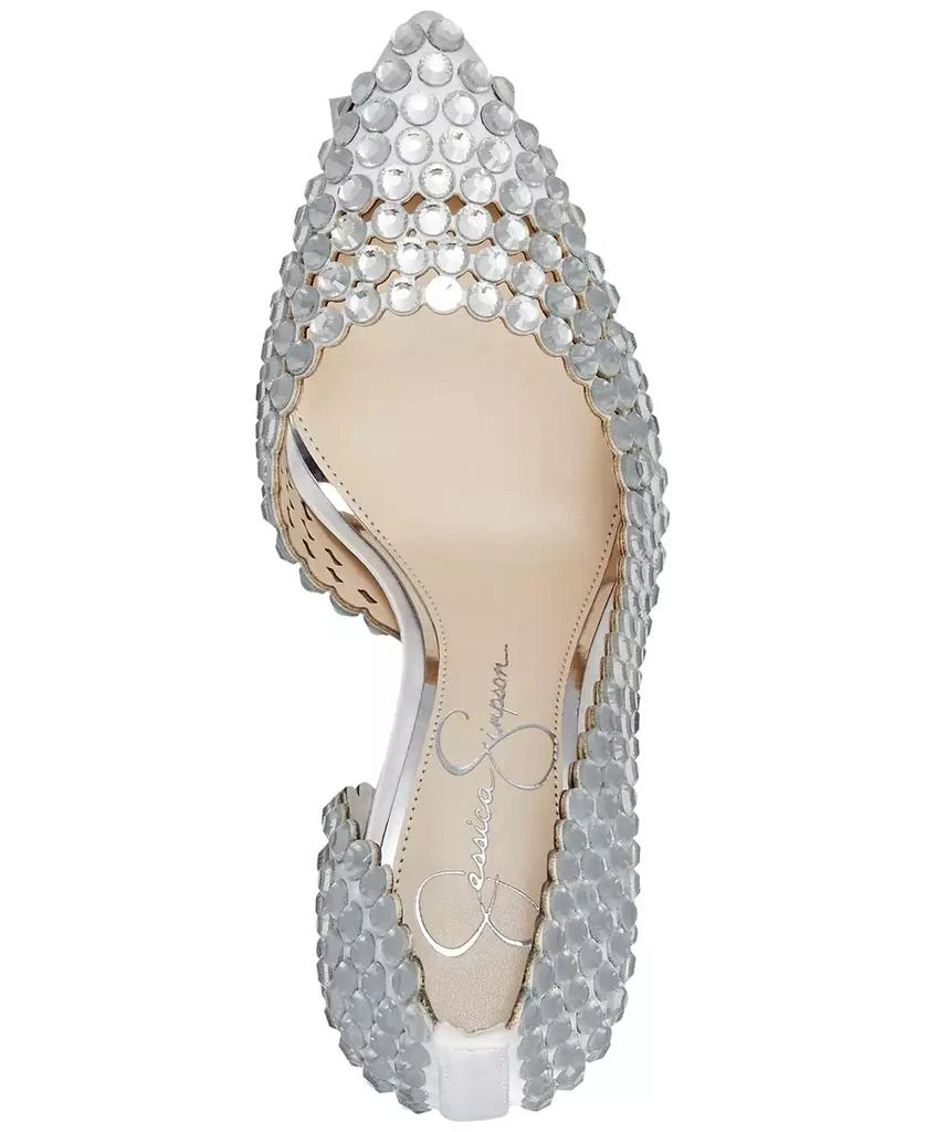 Jessica Simpson Women's Preppi Bridal d'Orsay Pumps 4