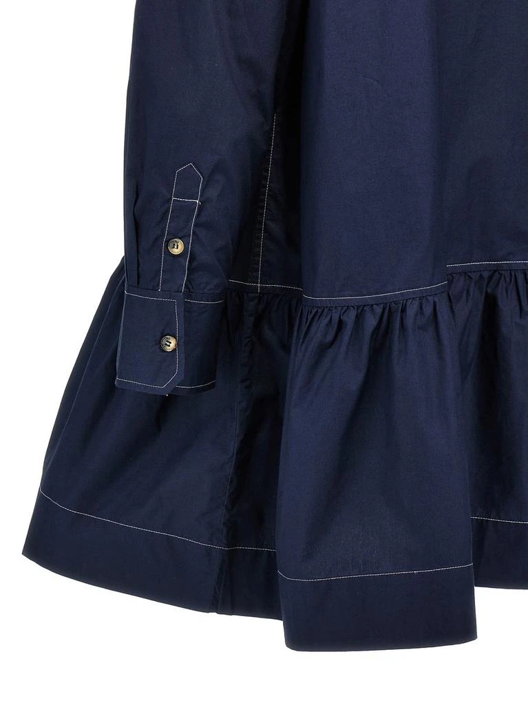 Ganni Ganni Wide Collar Mini Dress 4