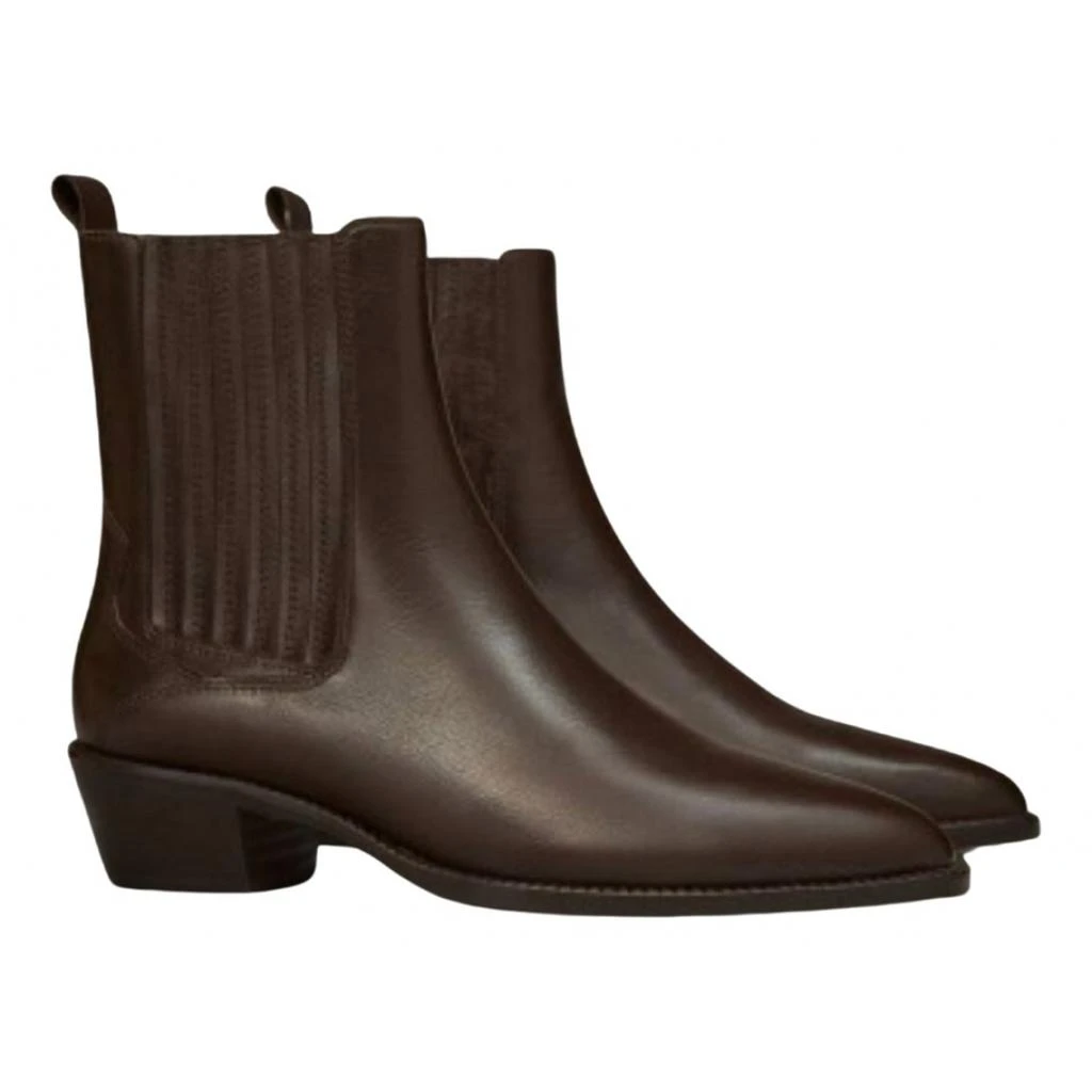 Massimo Dutti Massimo Dutti Leather ankle boots 1