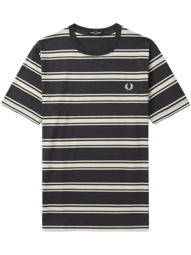 Fred Perry Fred Perry Fine Stripe T-Shirt Clothing 1