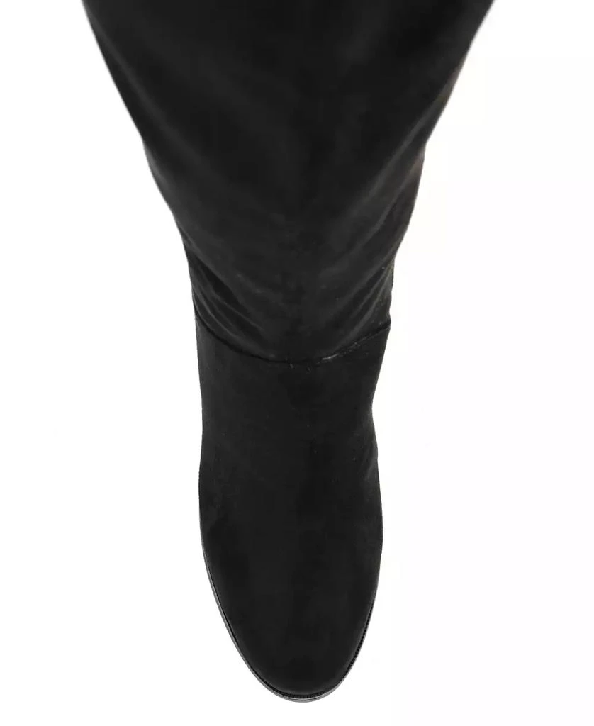 Journee Collection Women's Leeda Lace Up Detail Knee High Boots 4
