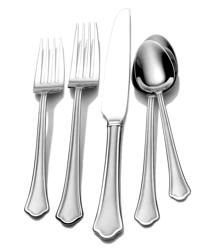 International Silver Stainless Steel 51-Pc. Capri Frost Finish, Created for Macy's 2