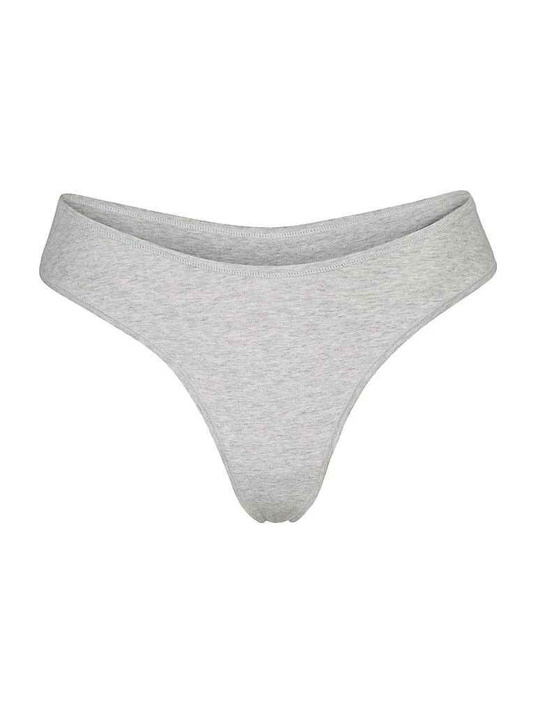 SKIMS Cotton Jersey Dipped Thong 1