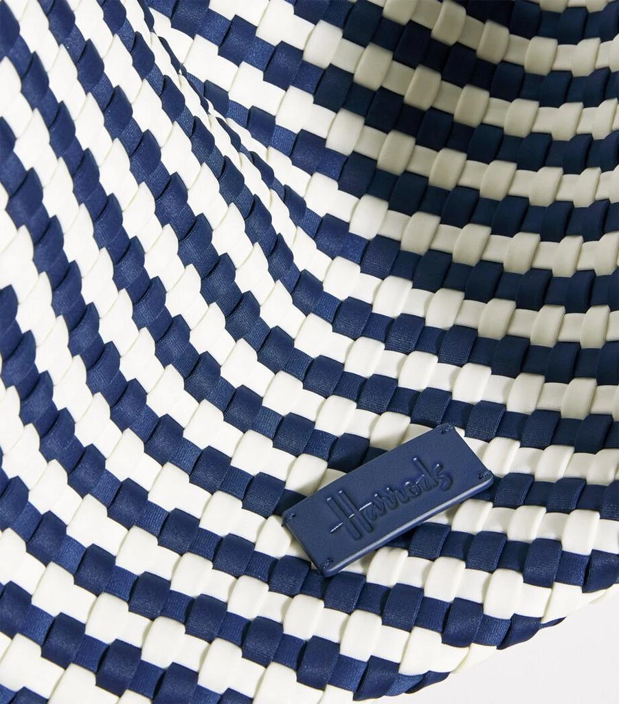 Harrods Neoprene Woven East-West Tote Bag 7