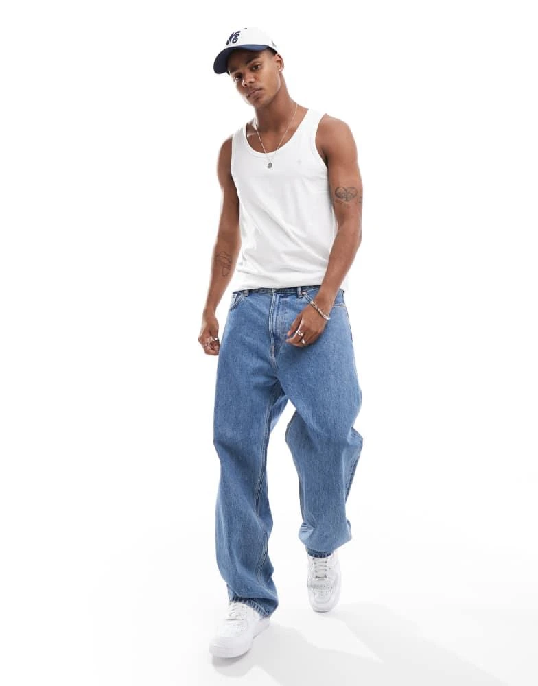 French Connection Mens French Connection vest in white 1