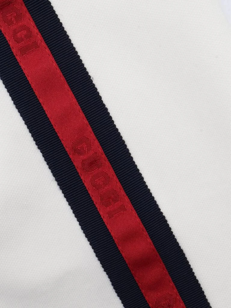 Gucci Gucci Kids Web Detailed Jersey Shorts 3