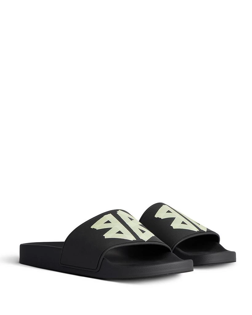 Balenciaga Men's Rubber Slide Sandals 1