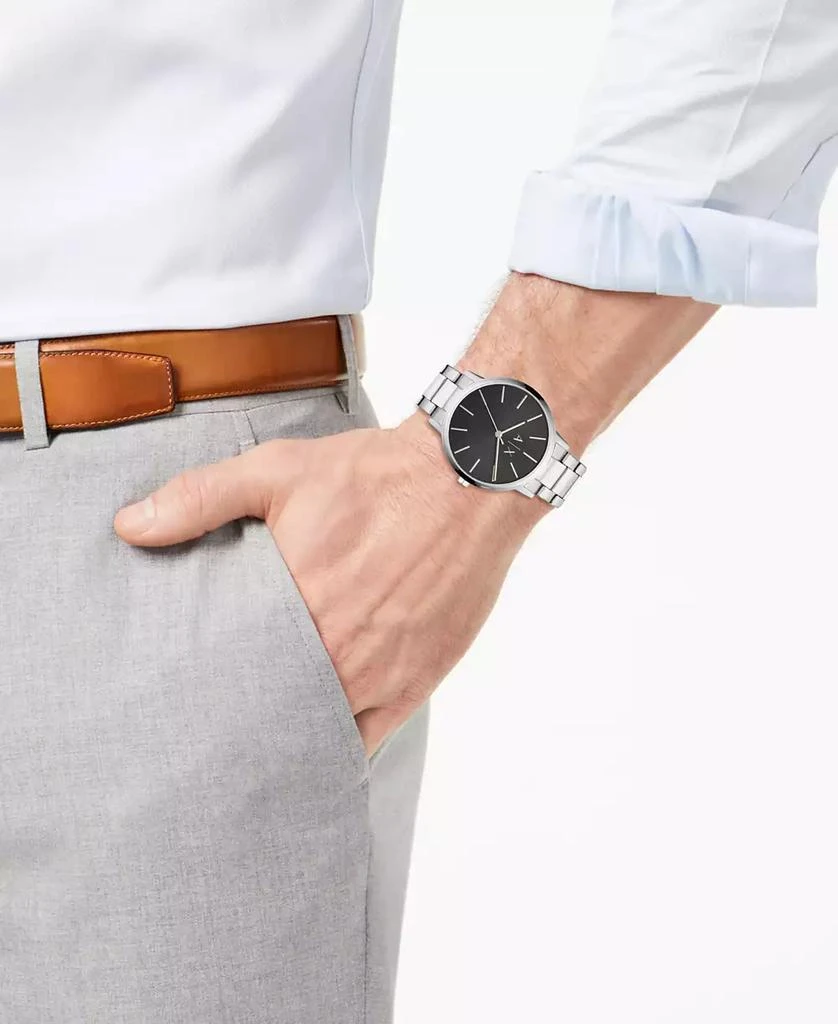 Armani Exchange Men's Stainless Steel Bracelet Watch 42mm 2