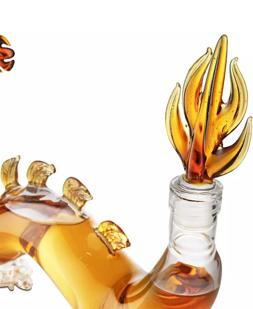 The Wine Savant Year Of The Dragon Whiskey and Wine Decanter 6