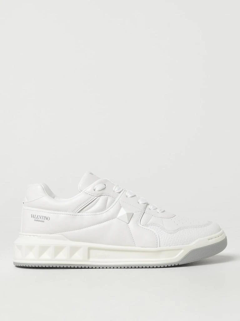 Valentino Valentino Garavani One Stud sneakers in grained leather 1