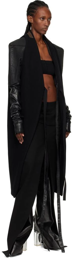 Rick Owens Black Concordians SL Cyclops Coat 4