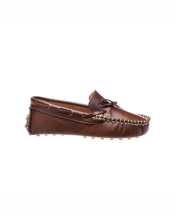 Elephantito Boys' Contrasting Stitching Driver Loafer - Toddler, Little Kid, Big Kid 3