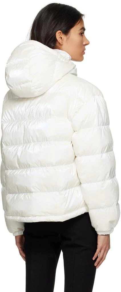 Moncler White Moselotte Short Down Jacket 3