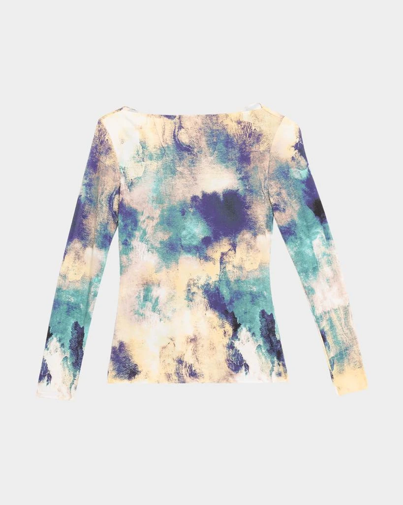 MISA Lira Abstract Jersey Top