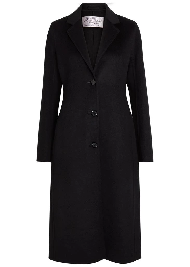 Acne Studios Fitted wool-blend coat