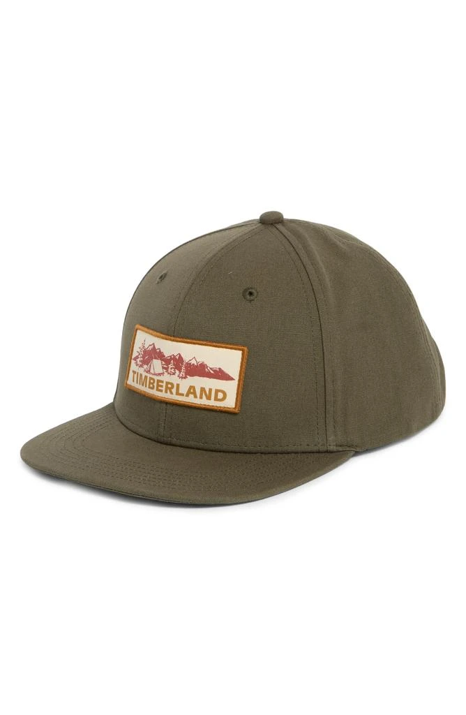 Timberland Flat Brim Camping Baseball Cap 1