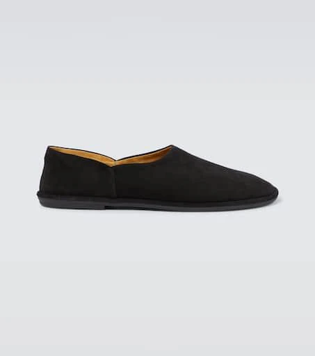 The Row Canal suede slip-on shoes 1