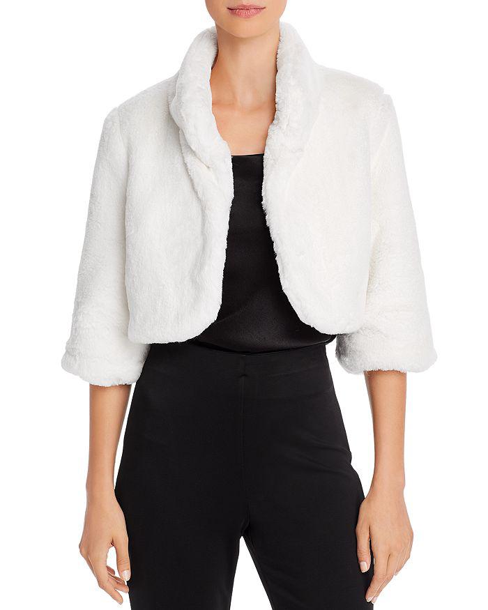 Laundry by Shelli Segal Faux Fur Shrug