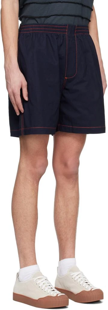 SUNNEI Navy Elastic Shorts 2