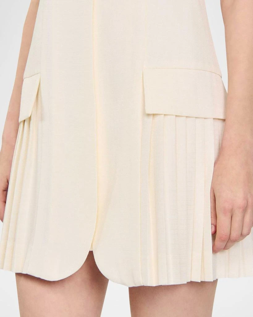 Sandro Carine Sleeveless Suit Jacket Dress 5