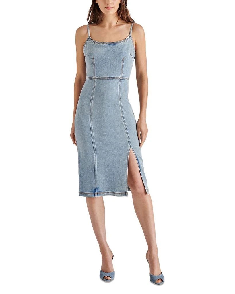 Steve Madden Giselle Denim Midi Dress 4