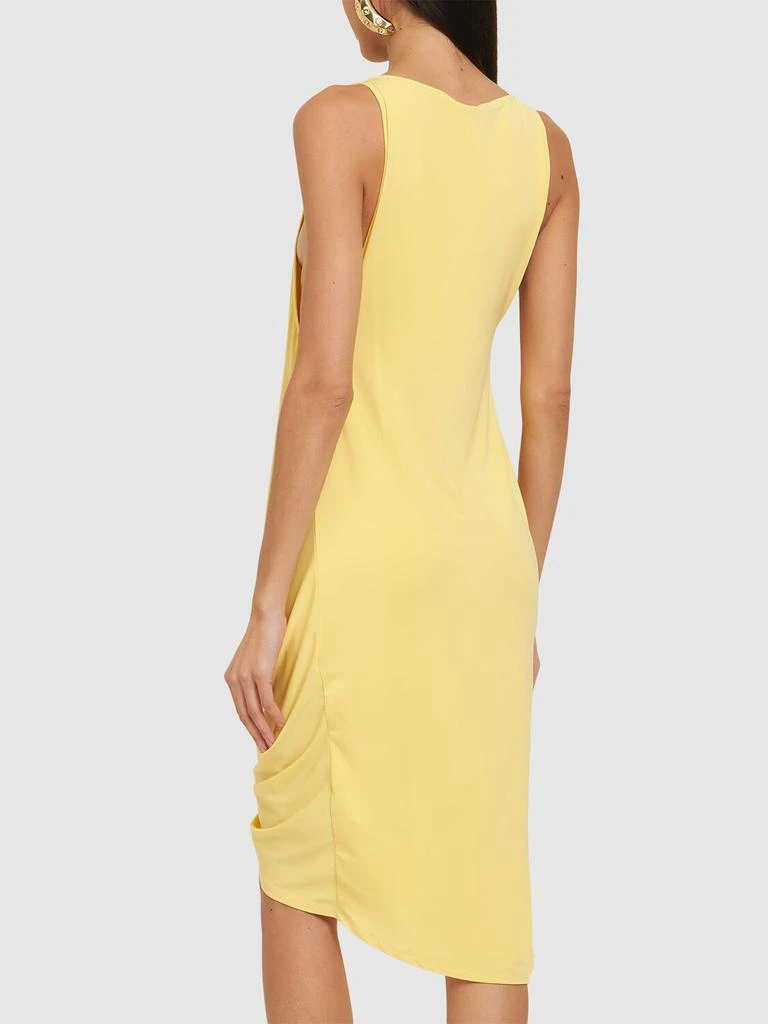 Jacquemus La Robe Peplo Courte Draped Dress 2