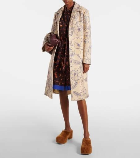 Dries Van Noten Faux fur clogs 2