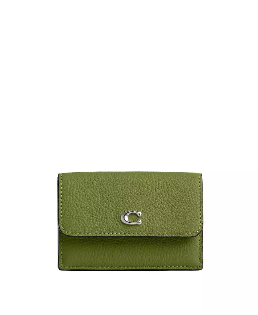 Coach Trifold Leather Wallet 1