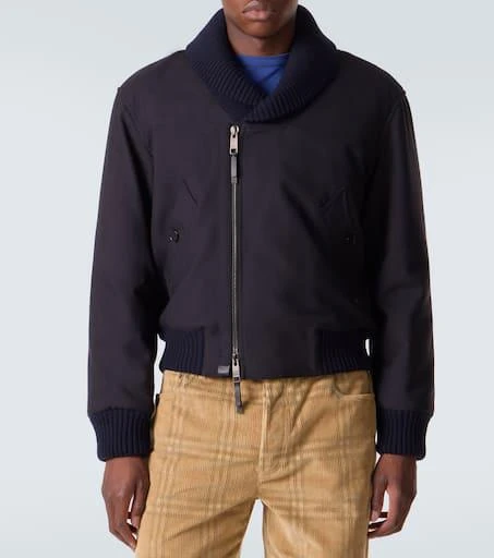 Burberry Wool-blend bomber jacket 3