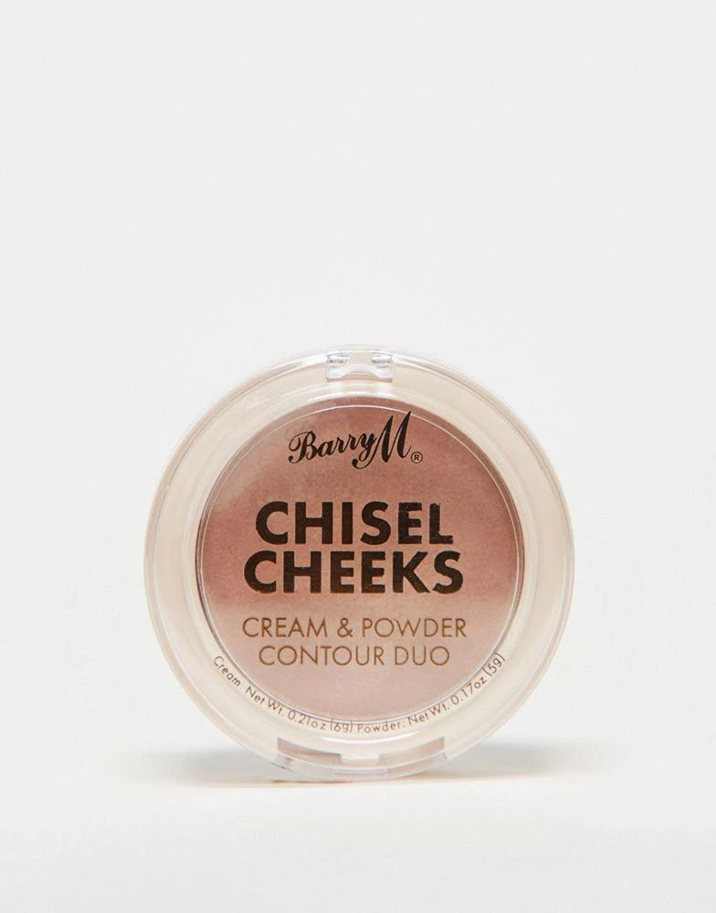 Barry M Barry M Chisel Cheeks Cream & Powder Contour Duo - Light 1
