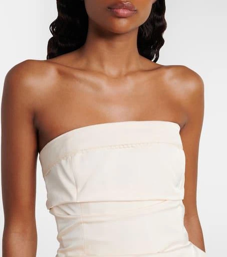 Magda Butrym Cotton and silk corset dress 4