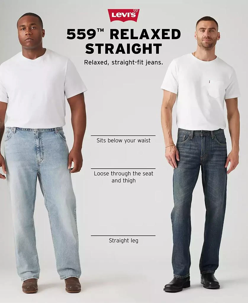 Levi
s Men
s 559™ Relaxed Straight Fit Non Stretch Jeans 6