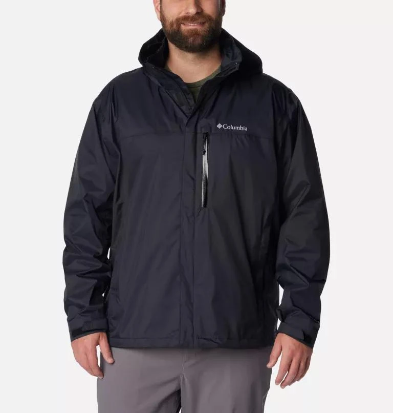 Columbia Columbia Men's Pouration  Rain Jacket - Big- 1