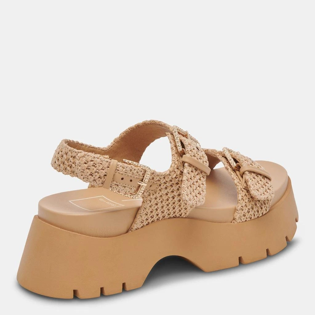 Dolce Vita PALDA SANDALS NATURAL RAFFIA 5