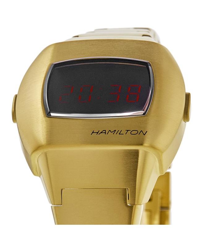 Hamilton Hamilton PSR Digital Quartz American Classic Yellow Gold PVD Steel Women's Watch H52314130